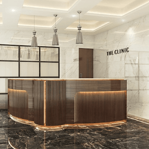 THE CLINIC 福岡院の医療ダイエットを受ける前の受付