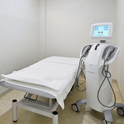 DSクリニックの医療痩身の施術室